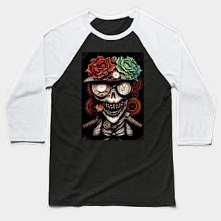 Steampunk zombie #6 Baseball T-Shirt